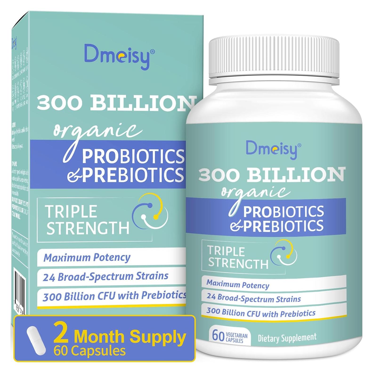 Probioticos Dmeisy 300 Mil Millones CFU 60 Cápsulas