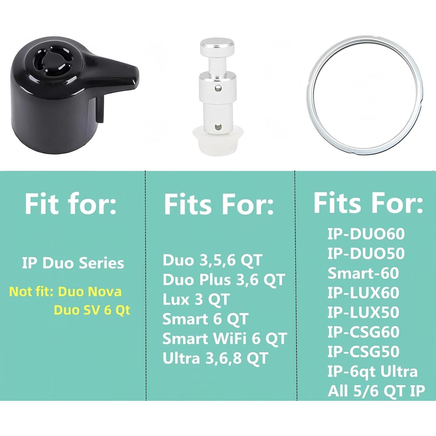 Juego de Piezas de Repuesto Genérico para Olla a Presión 6L