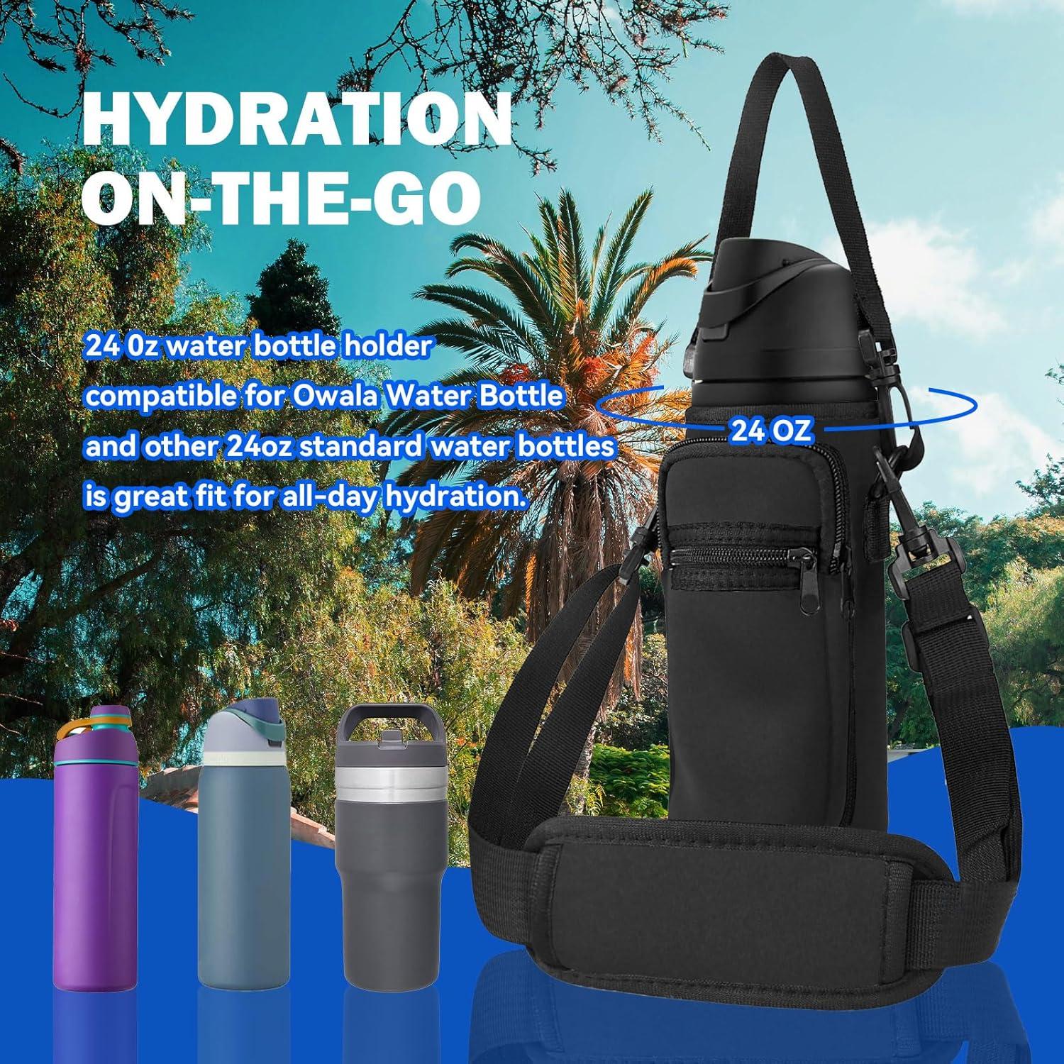 Bolsa Portabotellas Neopreno SLEILIN 24oz con Bolsillo