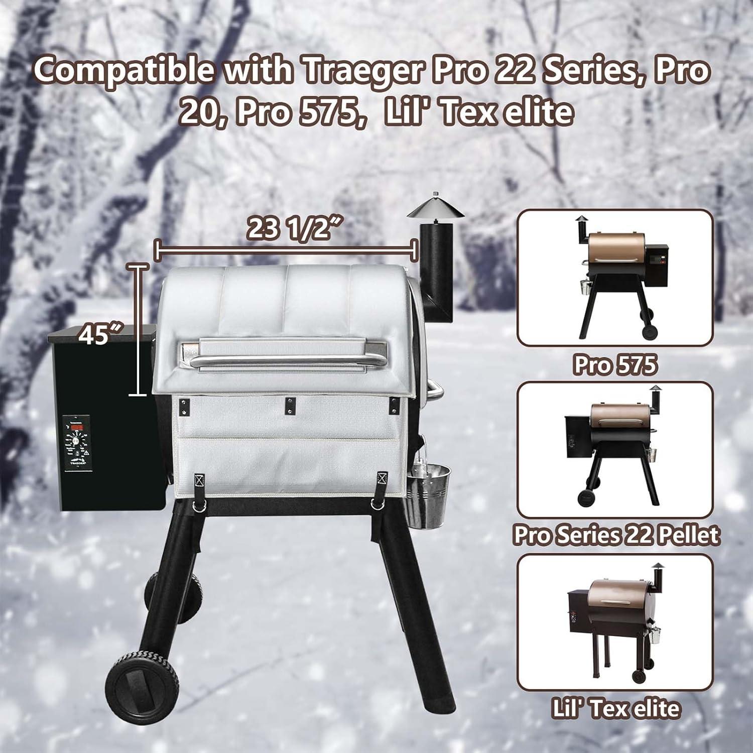 Manta Aislante GLARETEX para Parrilla Traeger Pro 22/575