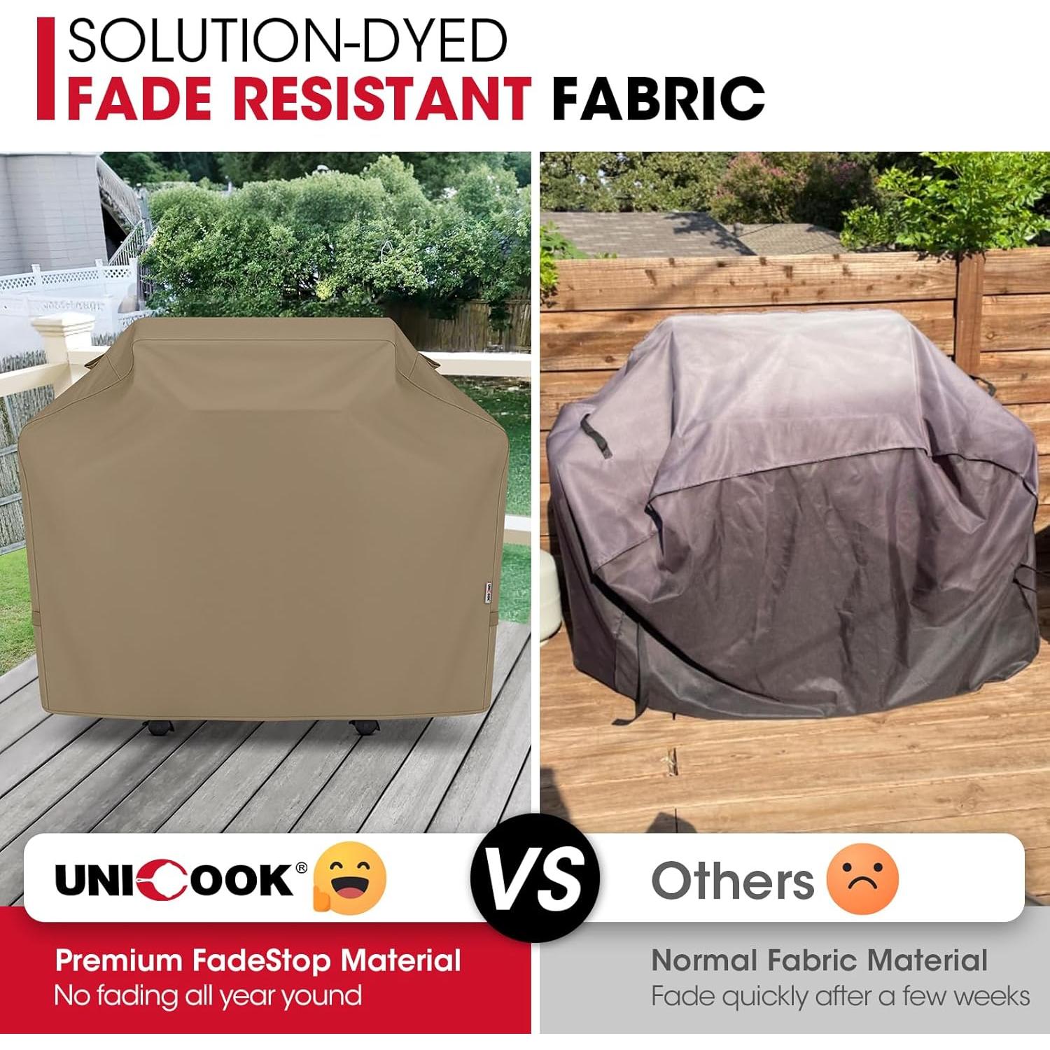 Cubierta de Parrilla Unicook 50 Pulgadas Resistente al Agua