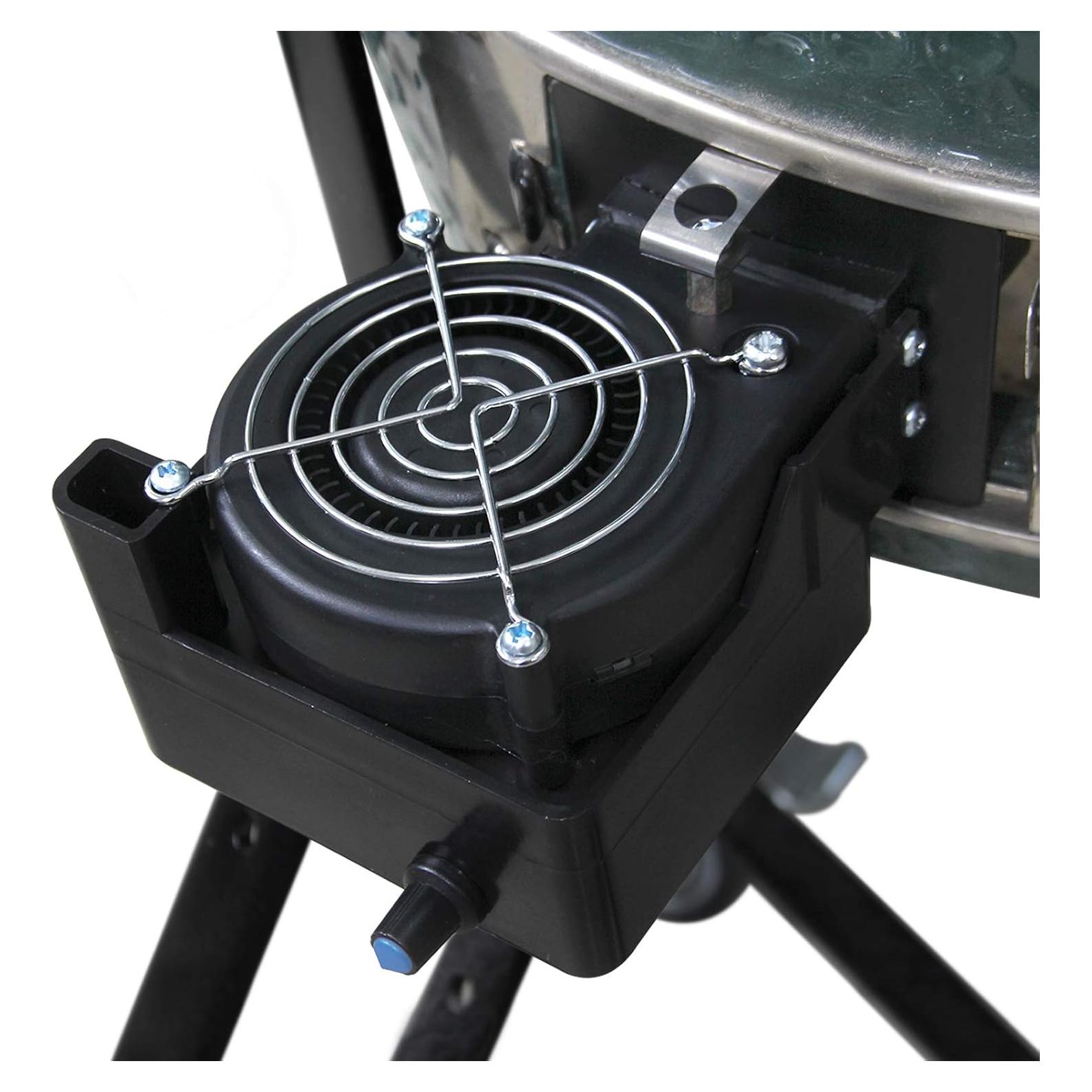 Ventilador BBQ Eléctrico Mydracas 12V para Parrilla Kamado