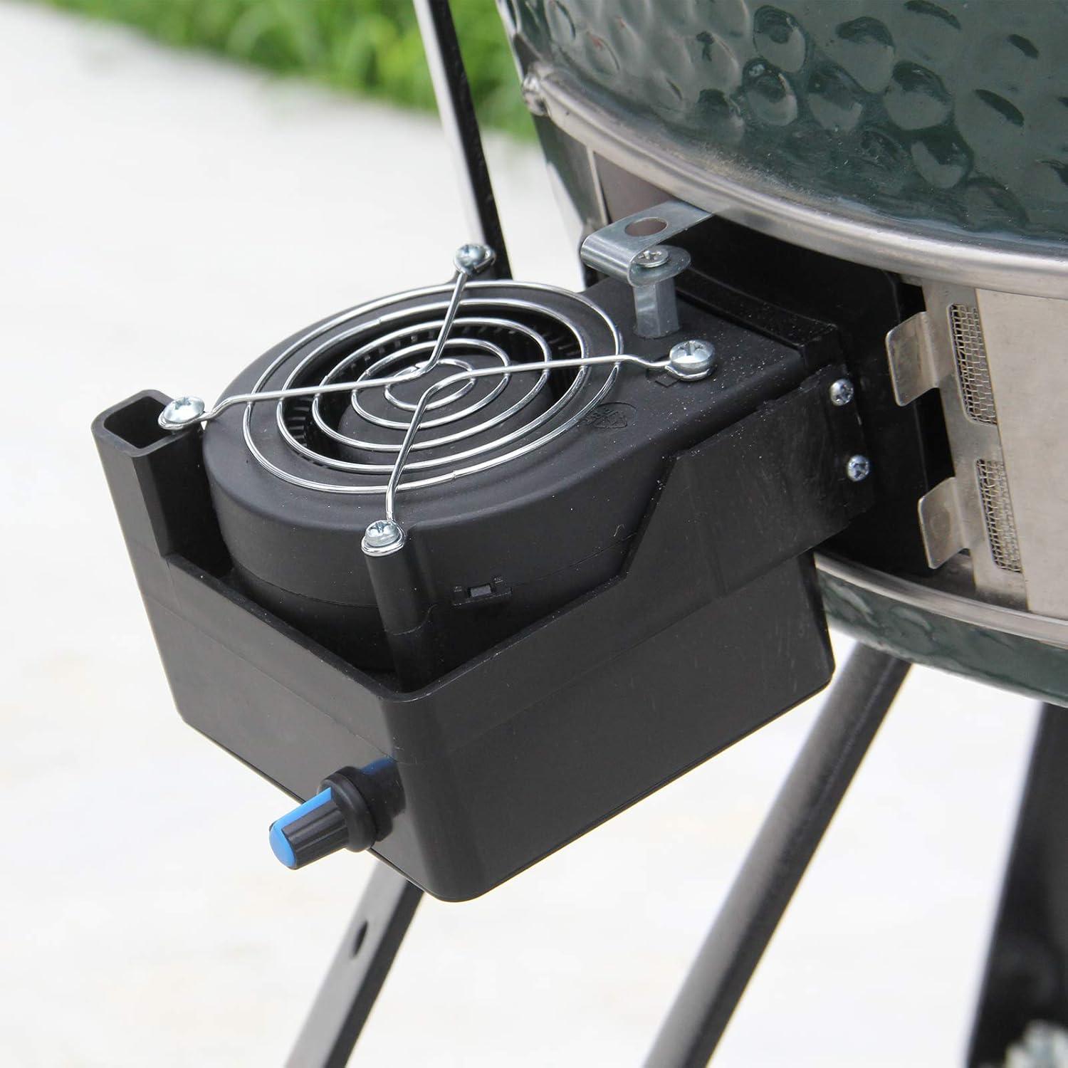 Ventilador BBQ Eléctrico Mydracas 12V para Parrilla Kamado