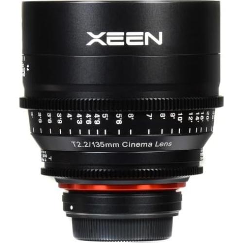 Lente Cine Rokinon Xeen 135mm T2.2 MFT - Kit Completo