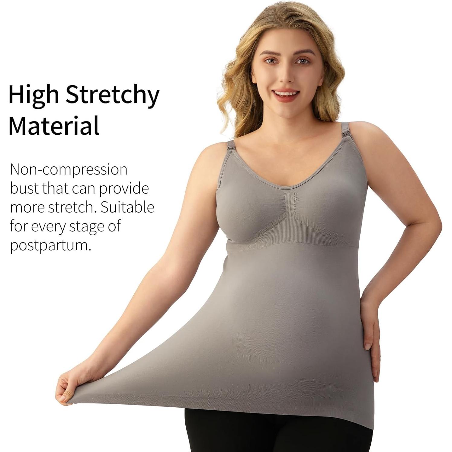 Tank Top de Lactancia Angelhood para Mujeres - Sujetador Incorporado