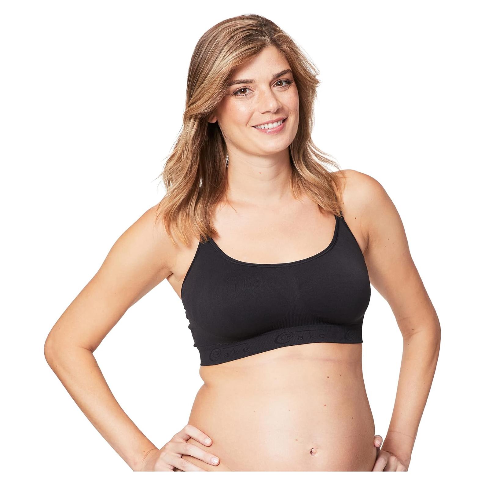 Sostén de Lactancia Cake Maternity Sin Aros Negro Talla S