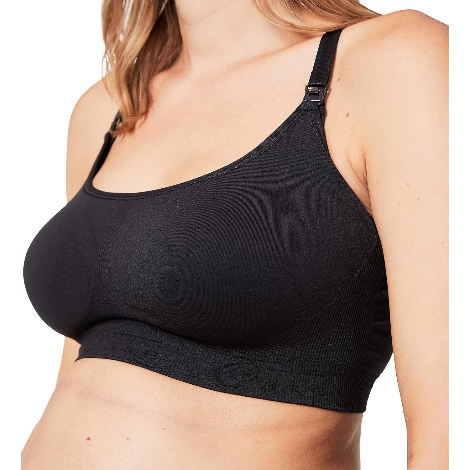 Sostén de Lactancia Cake Maternity Sin Aros Negro Talla S