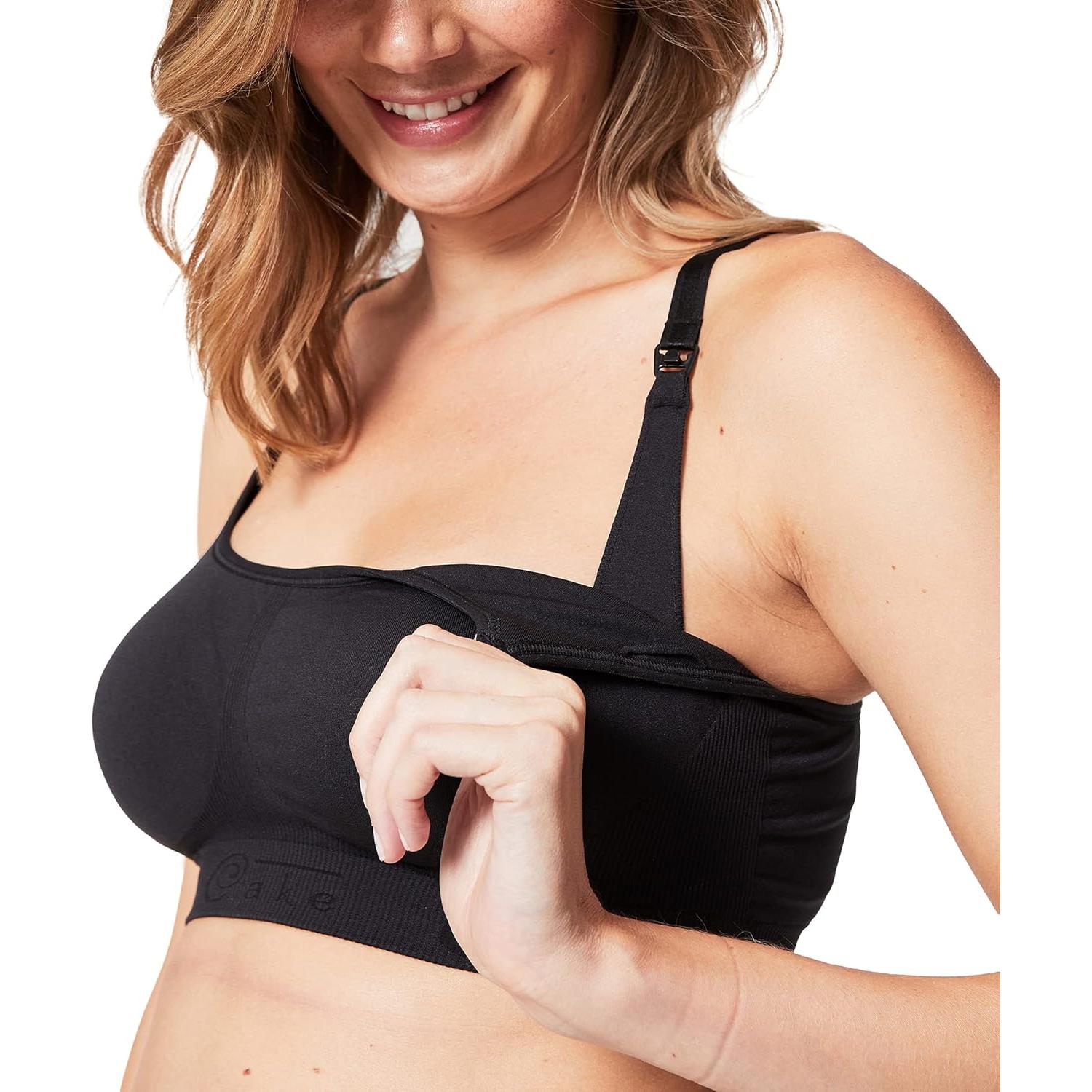 Sostén de Lactancia Cake Maternity Sin Aros Negro Talla S