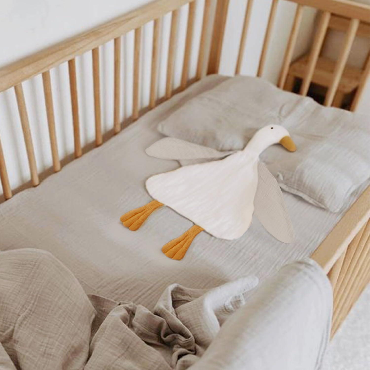 Manta Suave de Pato Wimist para Bebés 0-6 Meses 63.5x70.9cm