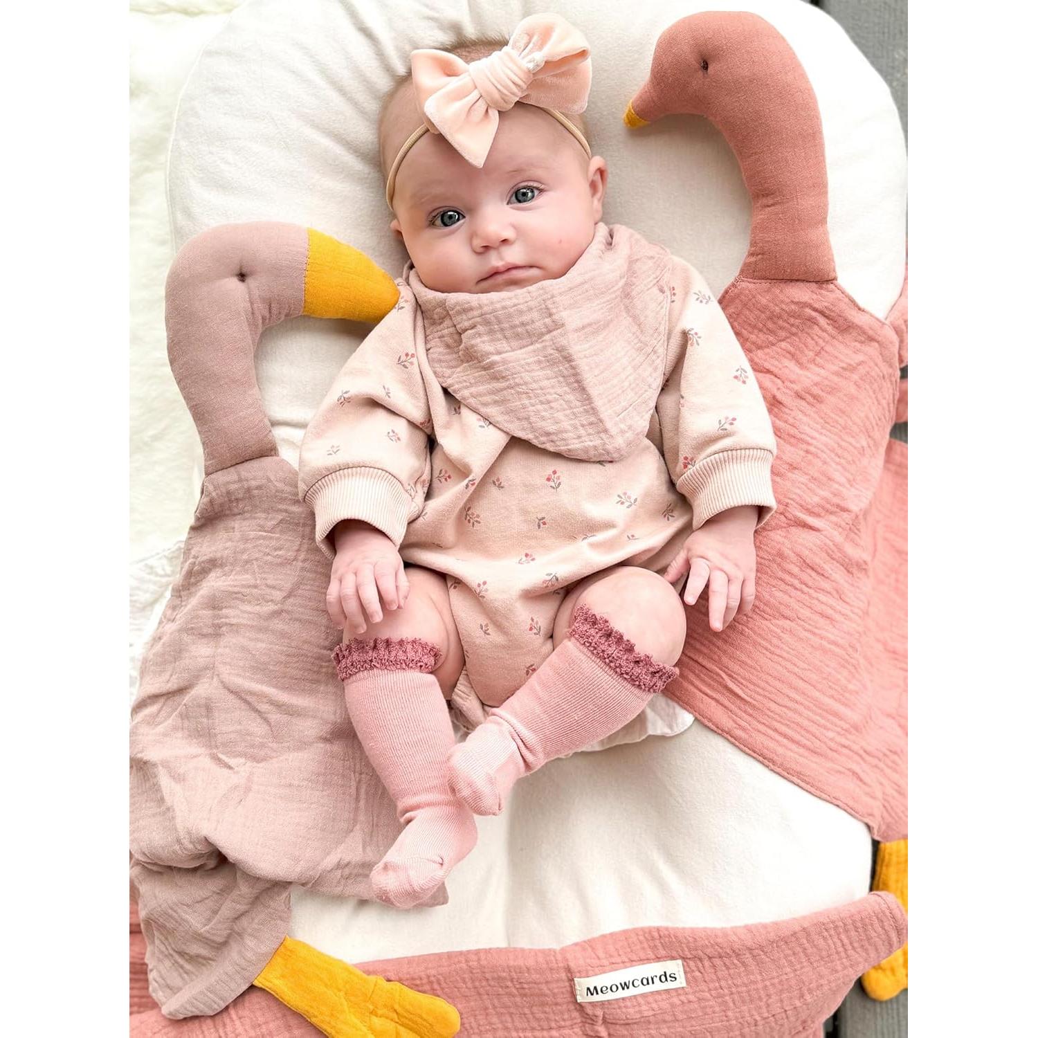 Manta Suave de Pato Wimist para Bebés 0-6 Meses 63.5x70.9cm