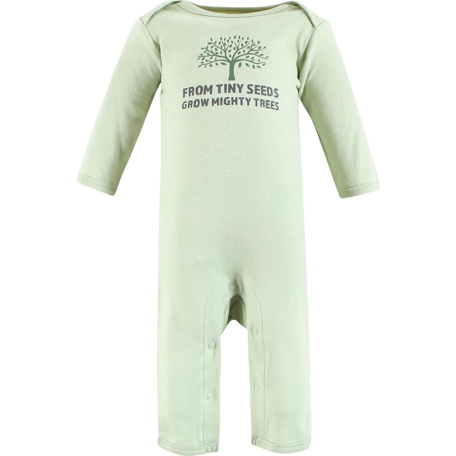 Monos de Algodón Orgánico Tocado por la Naturaleza 0-3 Meses