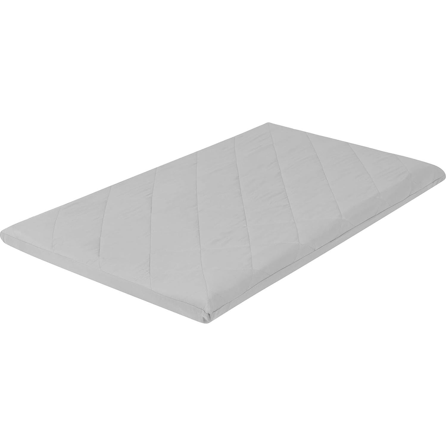 Sábana Acolchada para Cuna Portátil Everyday Kids Gris