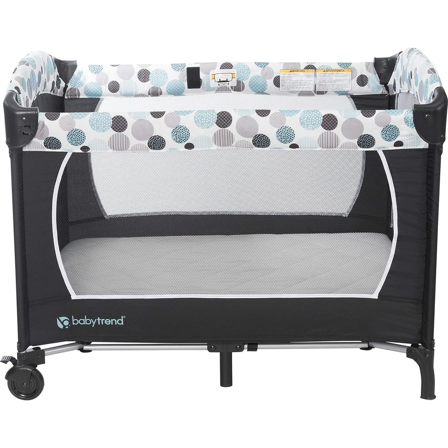 Sábana Acolchada para Cuna Portátil Everyday Kids Gris