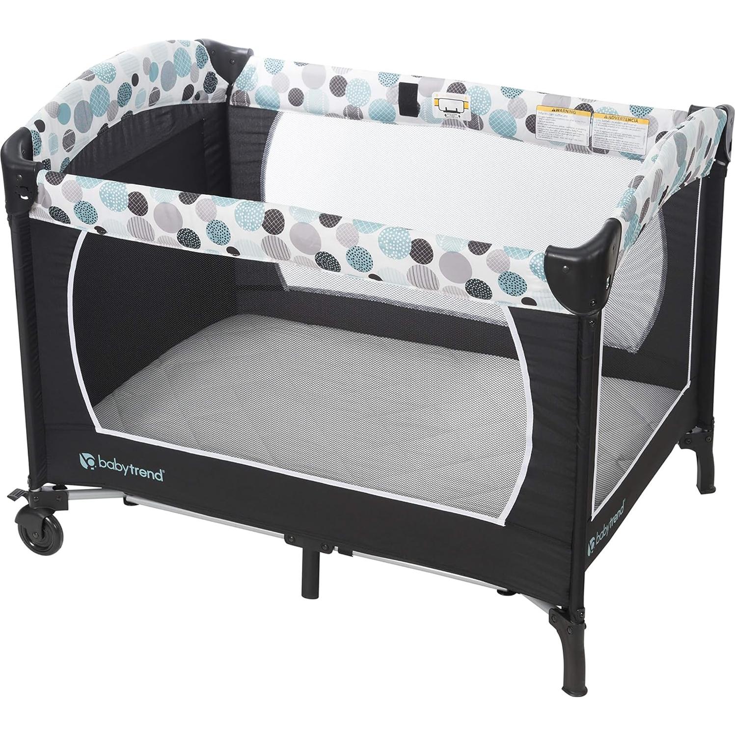 Sábana Acolchada para Cuna Portátil Everyday Kids Gris