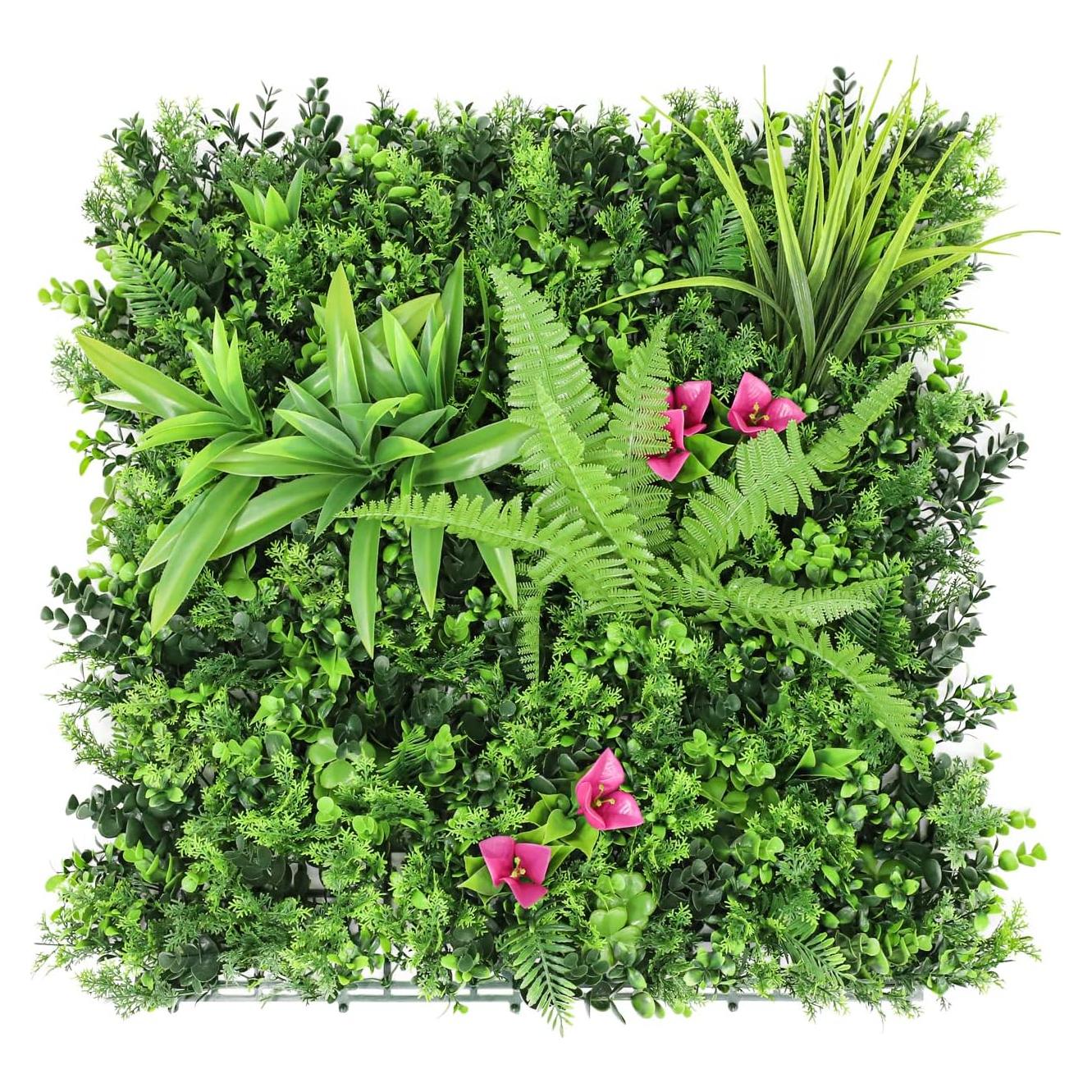 Paneles de Boxwood Artificial COARBOR 8 Piezas 50x50 cm