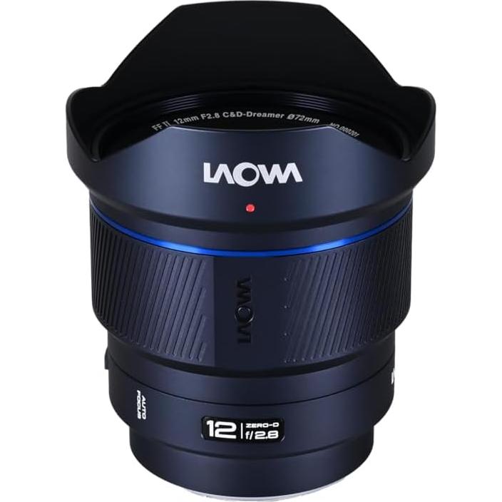 Lente Laowa 12mm f/2.8 Lite Zero-D para E-Mount - Ultra Gran Angular