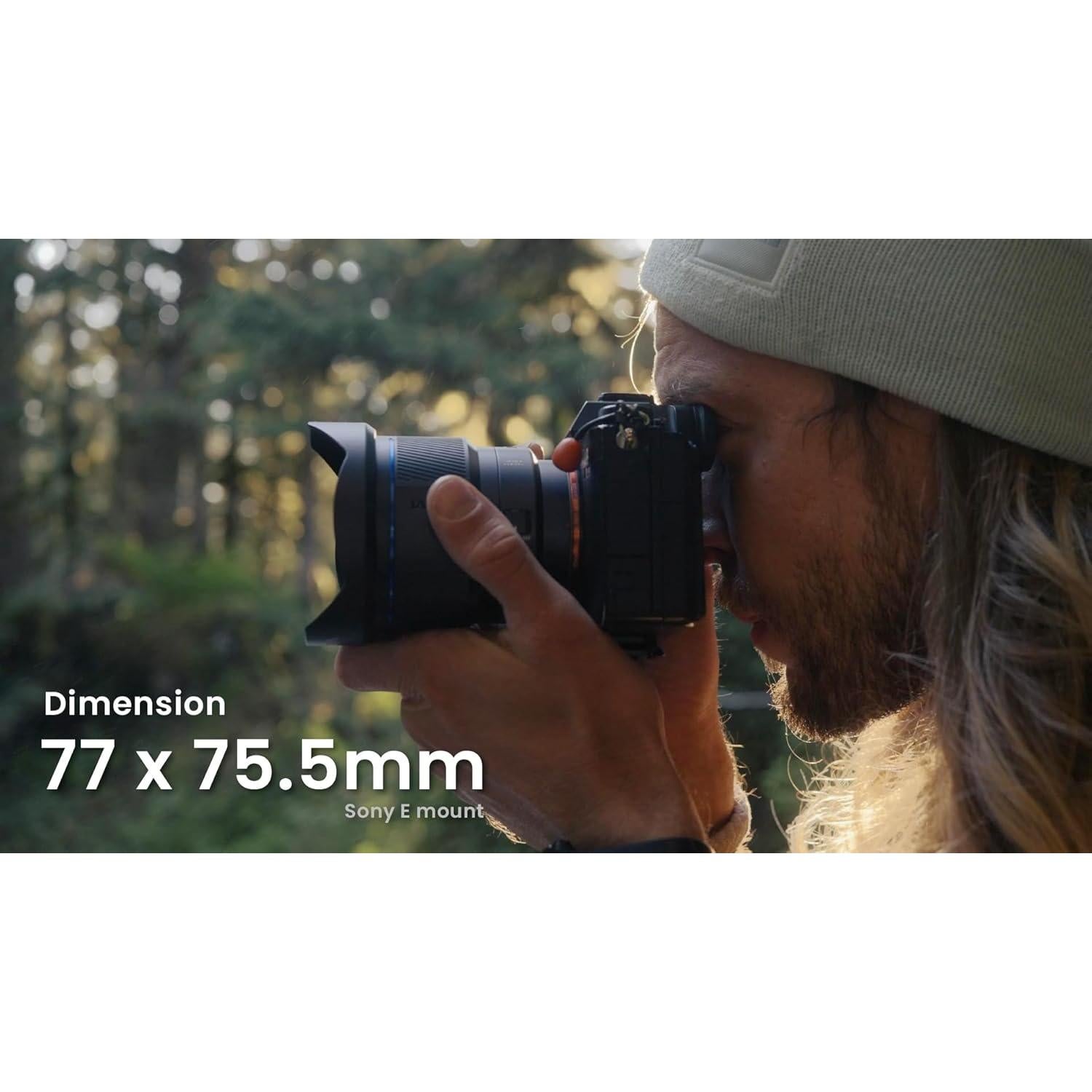 Lente Laowa 12mm f/2.8 Lite Zero-D para E-Mount - Ultra Gran Angular