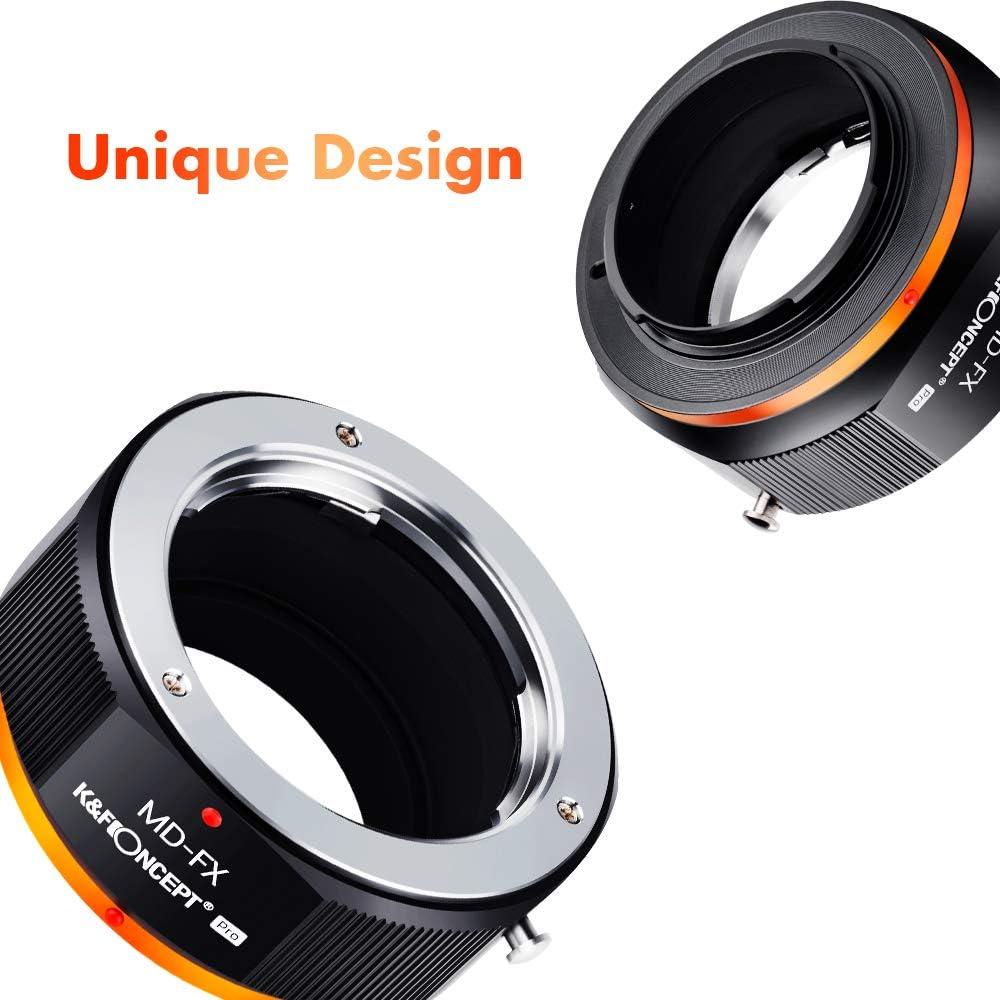 Adaptador de Lente MD a FX K&F Concept para Fuji X-T2/X-T20