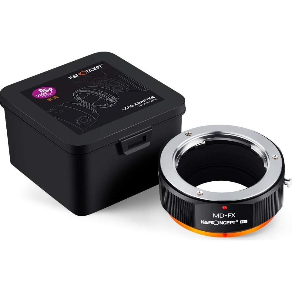 Adaptador de Lente MD a FX K&F Concept para Fuji X-T2/X-T20