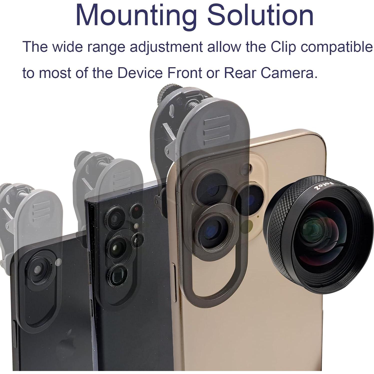 Lente Macro 105mm FotoZ para Smartphones iPhone y Samsung