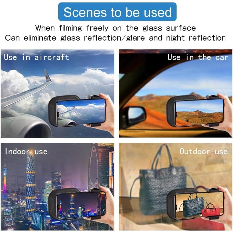 Capucha de Lente Anti-Reflejo Universal TONHOKJ ZGZ-005