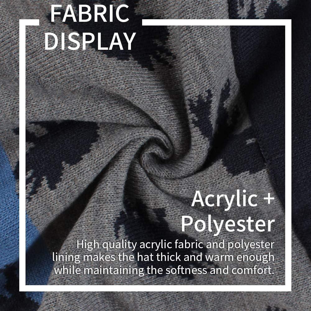 Gorro y bufanda de invierno JANGANNSA para bebé unisex