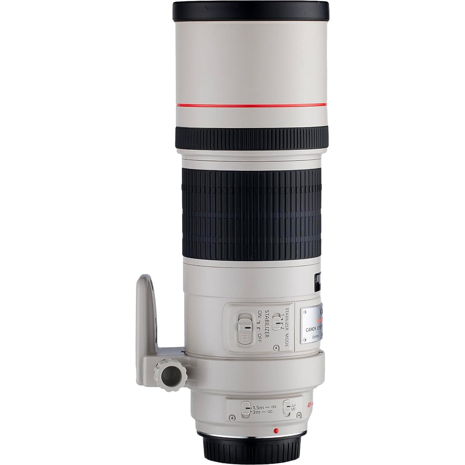 Lente Canon EF 300mm f/4L IS USM Telefoto Profesional + Kit