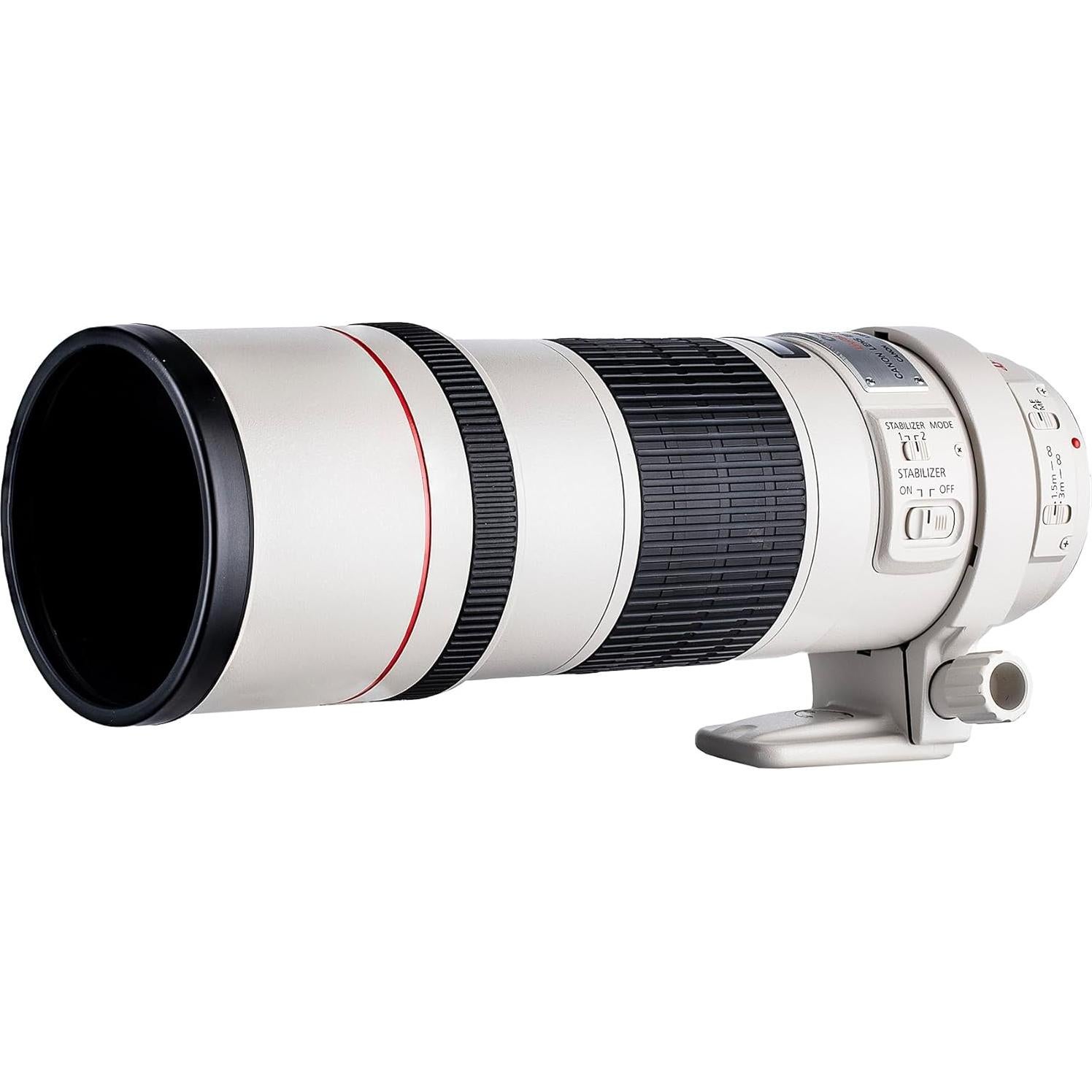 Lente Canon EF 300mm f/4L IS USM Telefoto Profesional + Kit