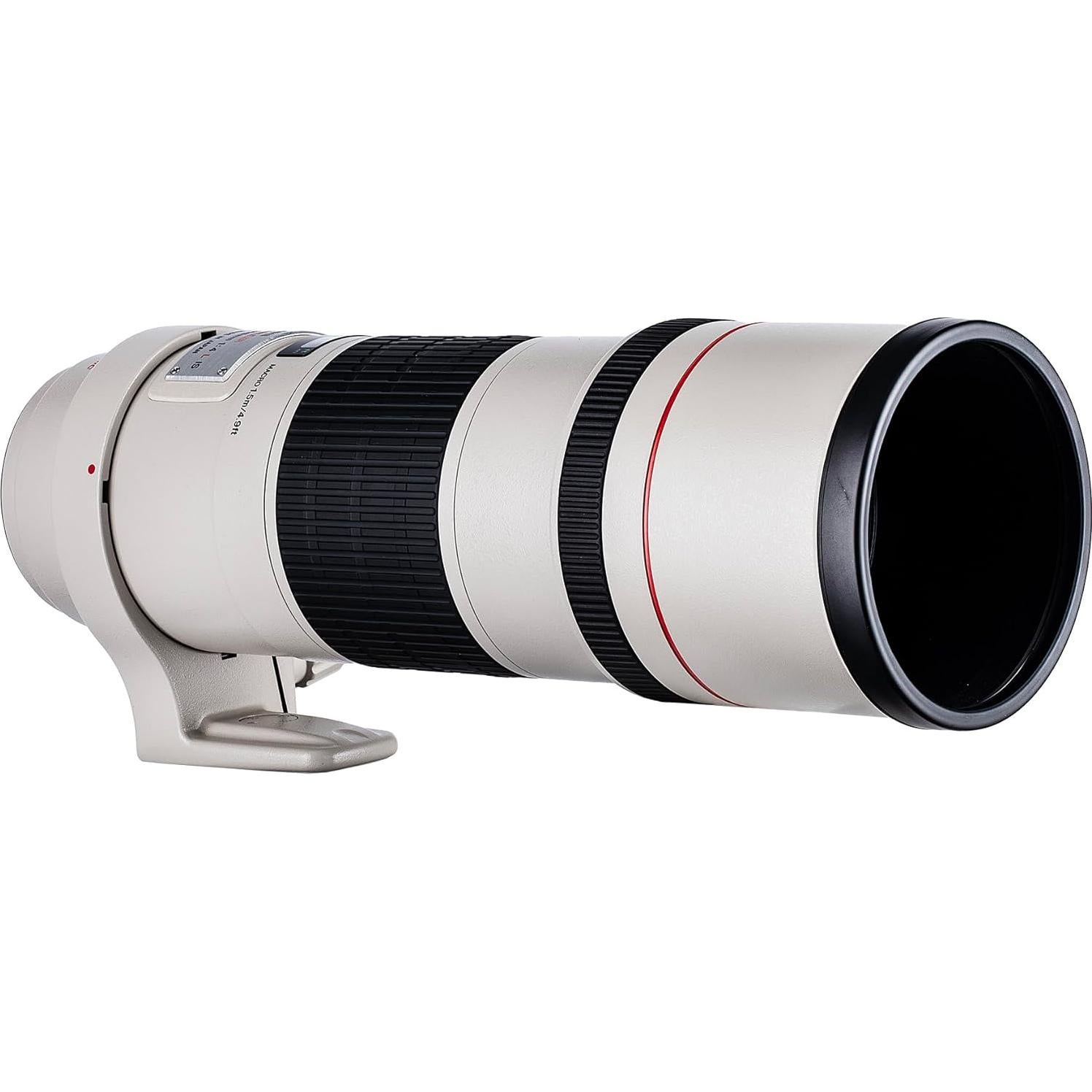 Lente Canon EF 300mm f/4L IS USM Telefoto Profesional + Kit
