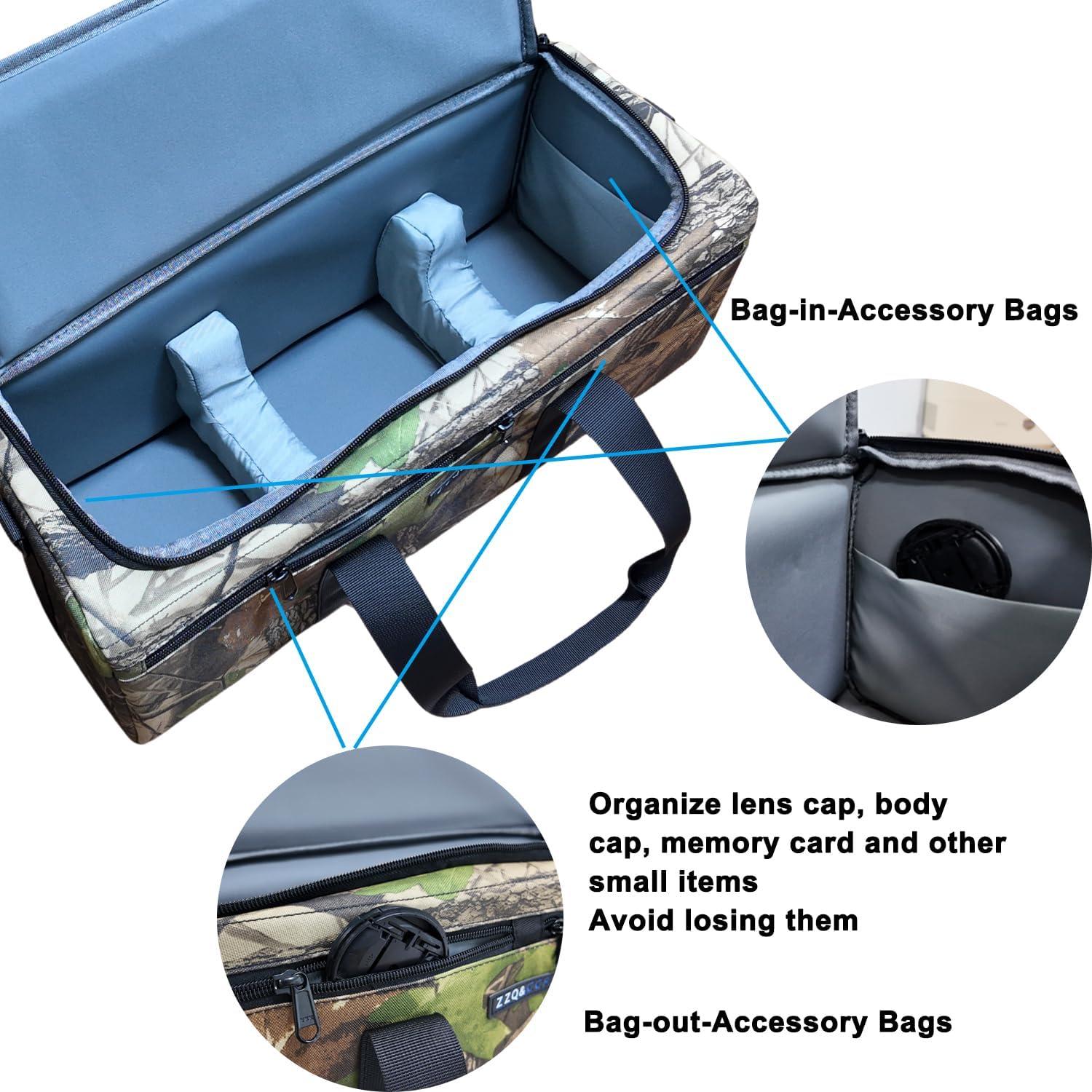 Funda para Lente de Cámara ZZQ&CCF para Sony 400-800mm - Negro