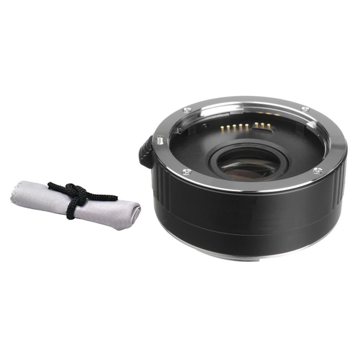 Teleconvertidor 2x Vivitar para Lentes Canon EF + Paño Microfibra