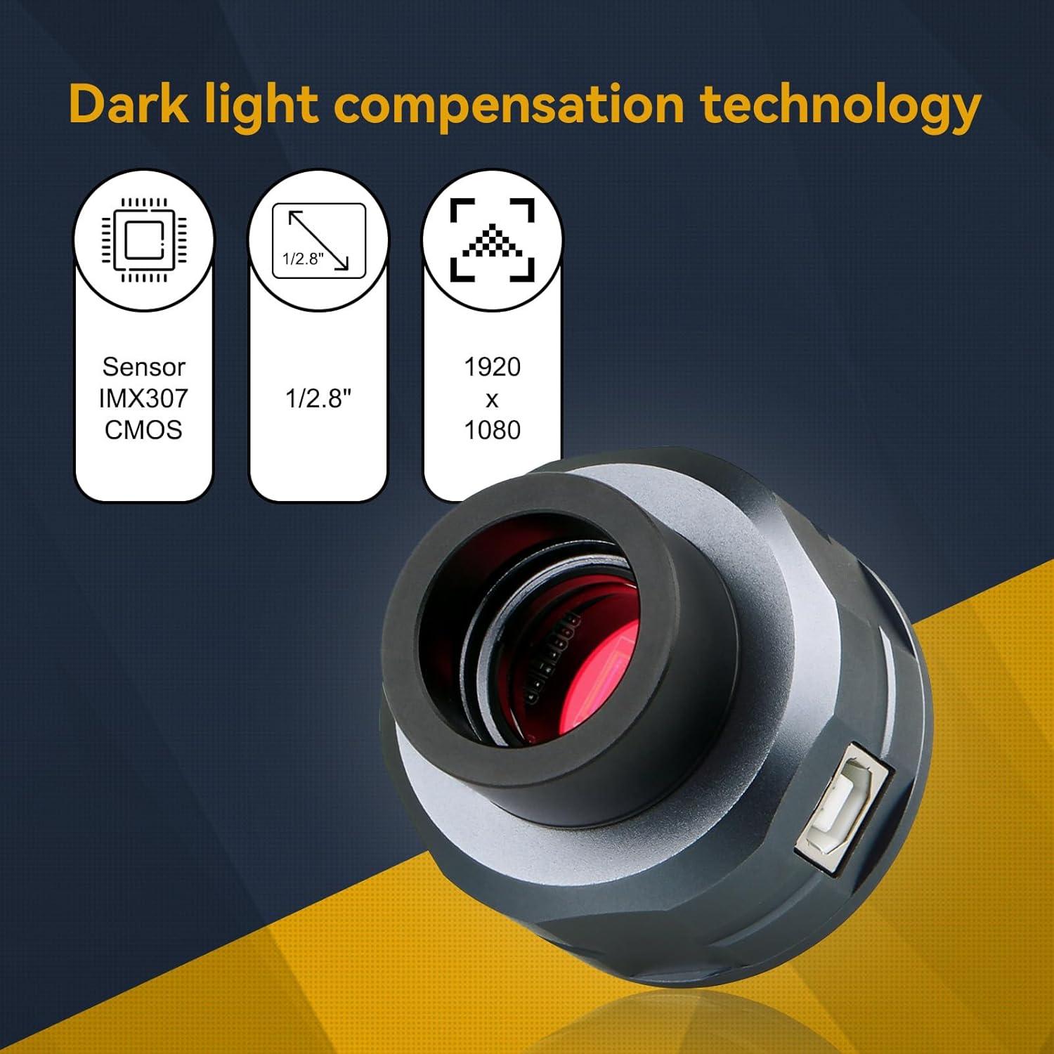 Cámara de Telescopio SVBONY SV105 IMX307 1.25" para Astrofotografía