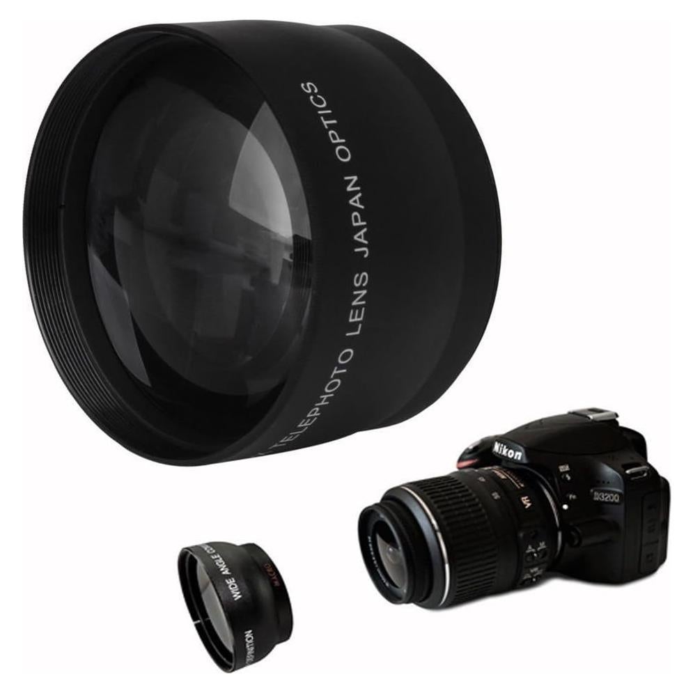 Lente Telefoto 2x 52mm para Nikon AF-S DX Nikkor