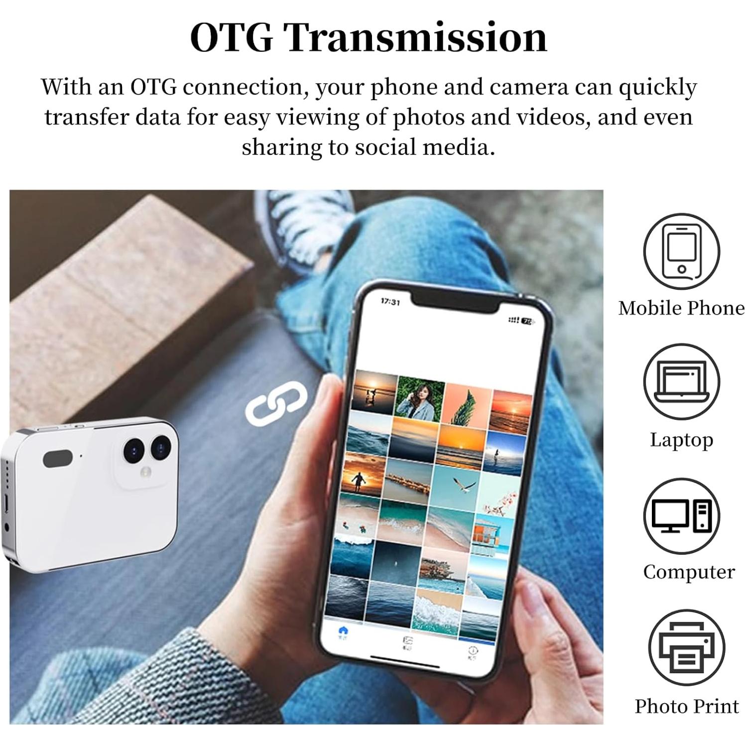 Cámara Digital Genérica 4K 64MP Pantalla Táctil 3"