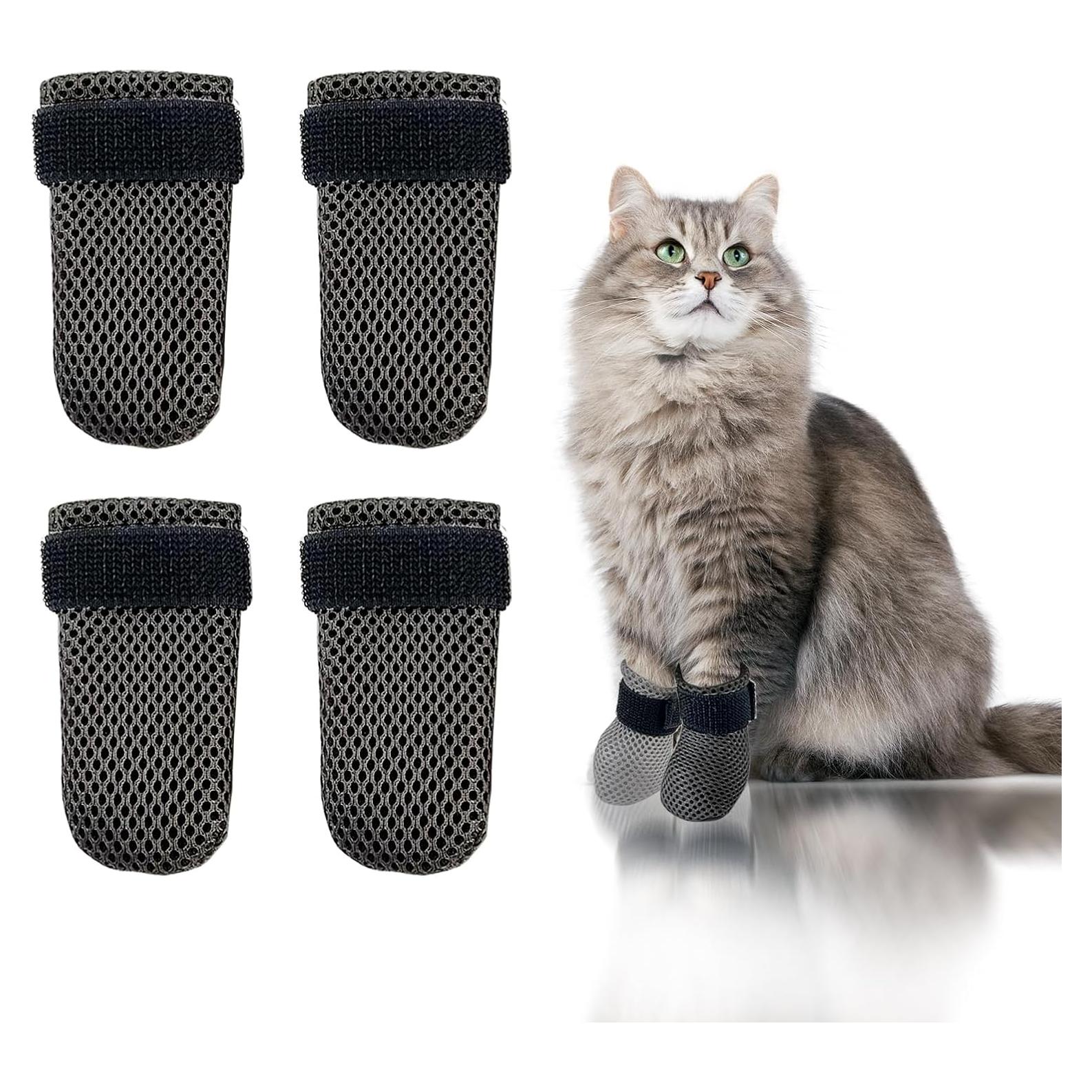 Cubiertas para patas de gato YYanniwani - 4 piezas anti-rasguños