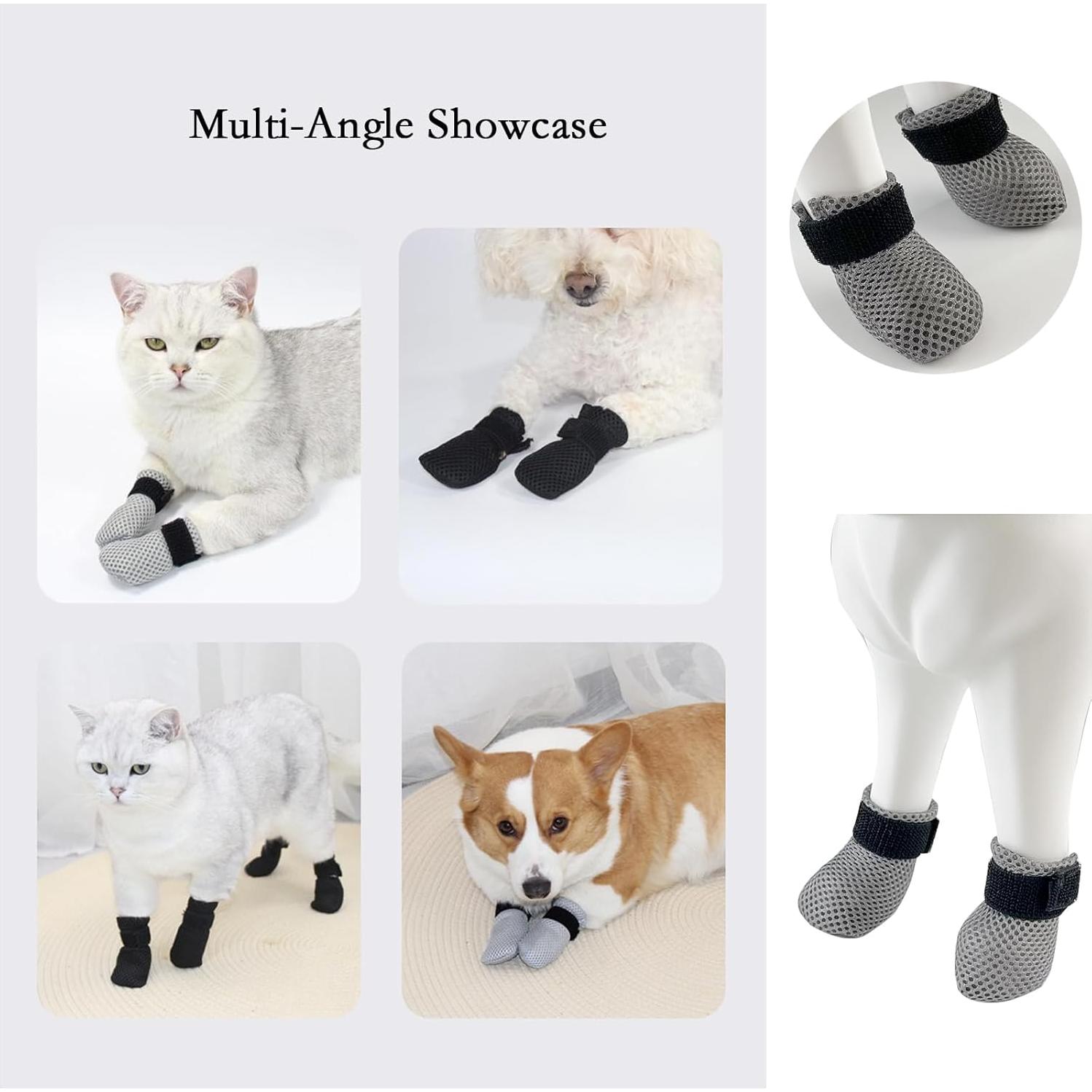 Cubiertas para patas de gato YYanniwani - 4 piezas anti-rasguños