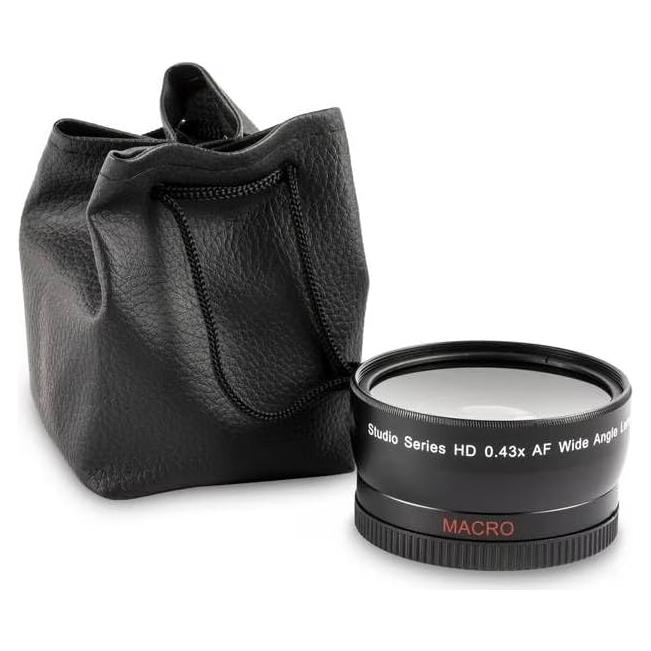 Lente Macro Gran Angular Fisheye 43X OPTURA HD 77mm
