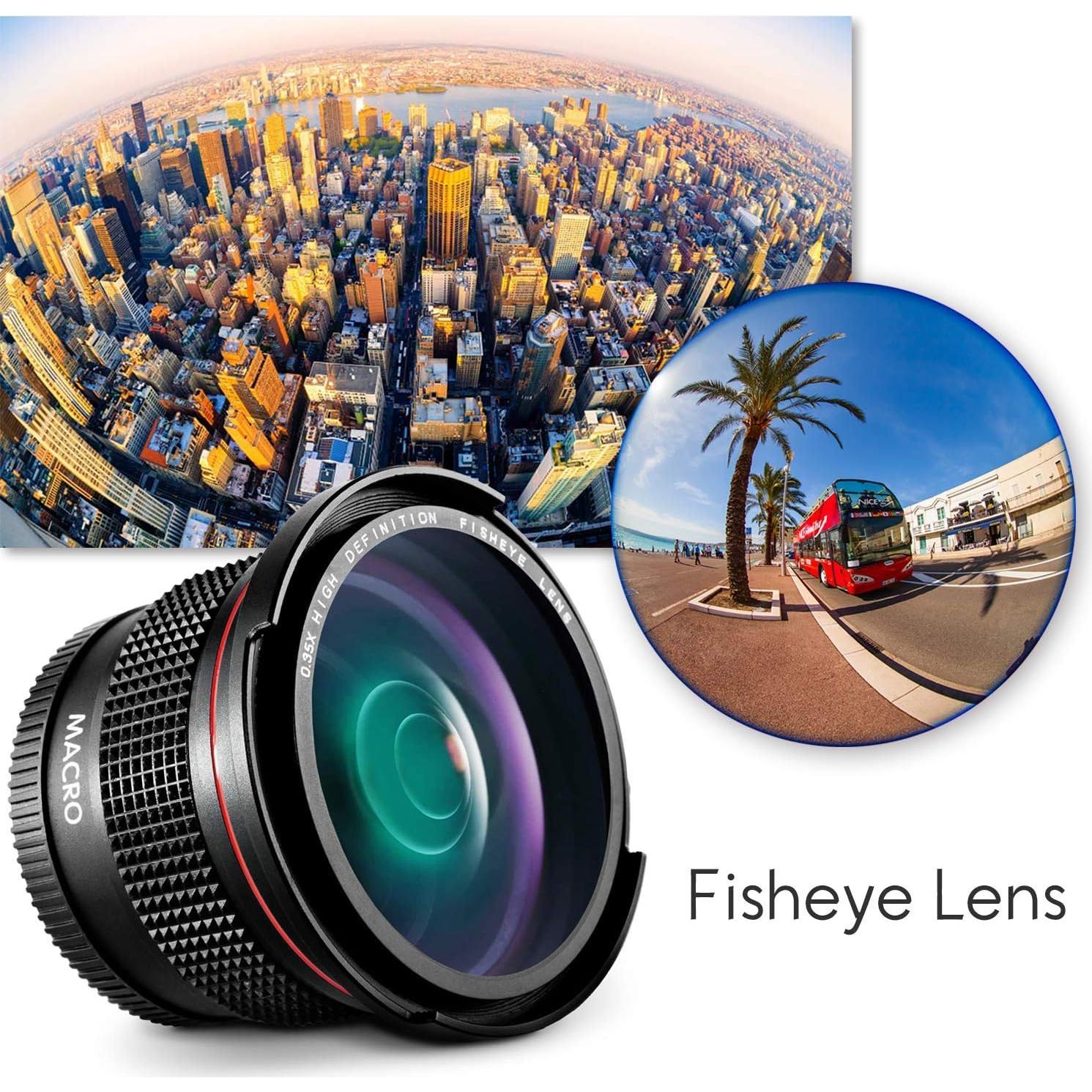 Kit de Accesorios de Lente 58mm Xtech para Canon DSLR