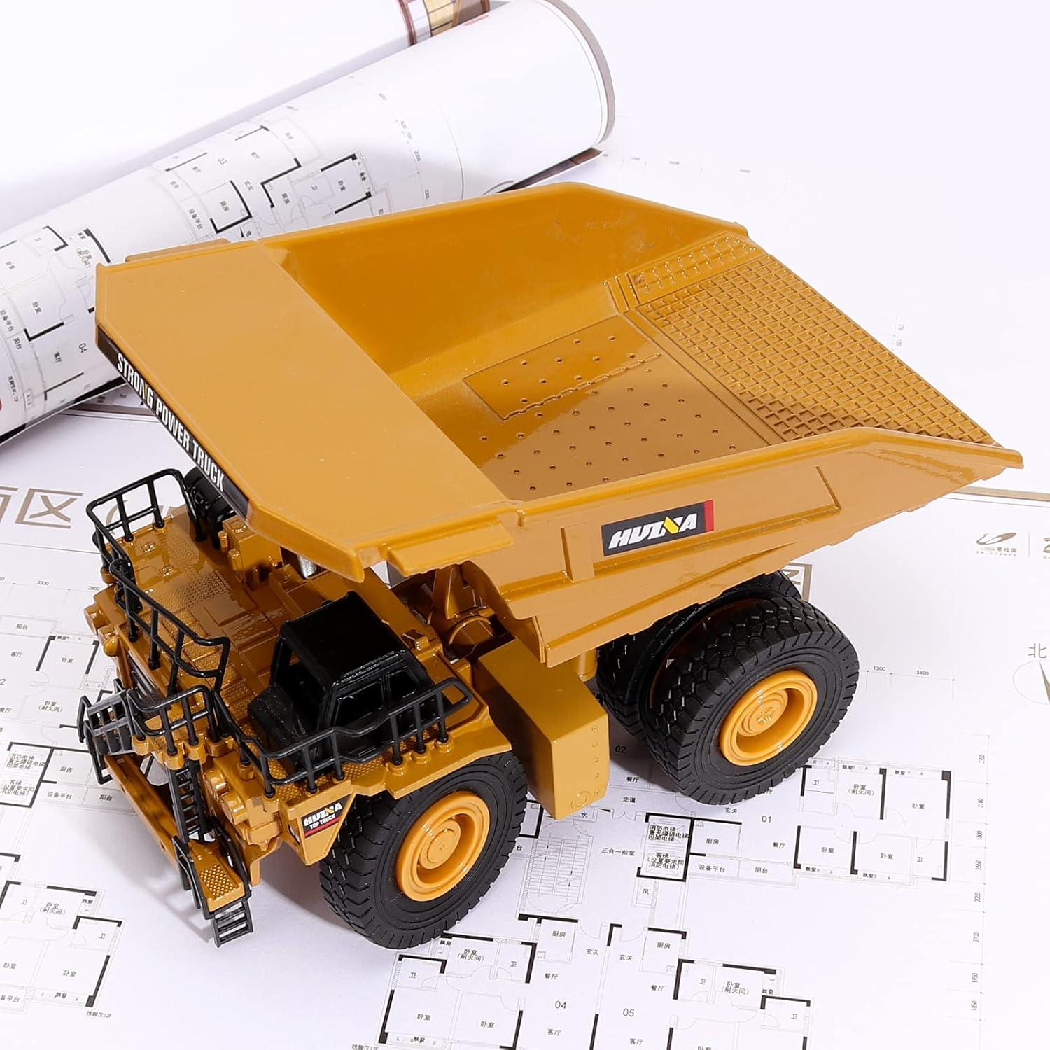 Camión Volquete de Metal a Escala 1:40 Duturpo 19.3x9.7cm