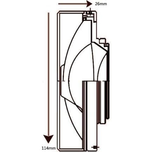 Lente Ojo de Pez 0.33x Digital Nc para Nikon COOLPIX P900