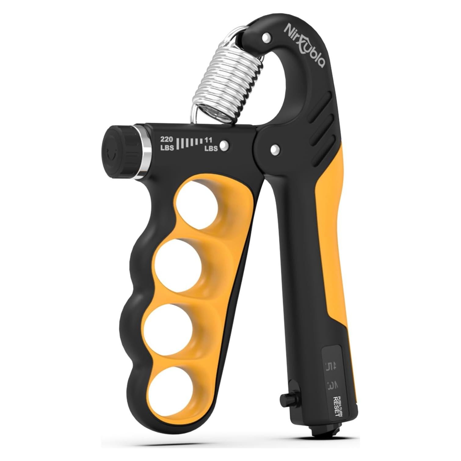 Entrenador de Fuerza de Agarre Nirxubla 11-100 kg con Contador