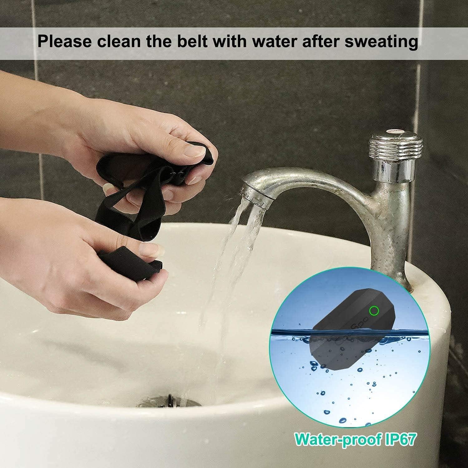 Monitor de Frecuencia Cardíaca Bluetooth CooSpo H808S IP67