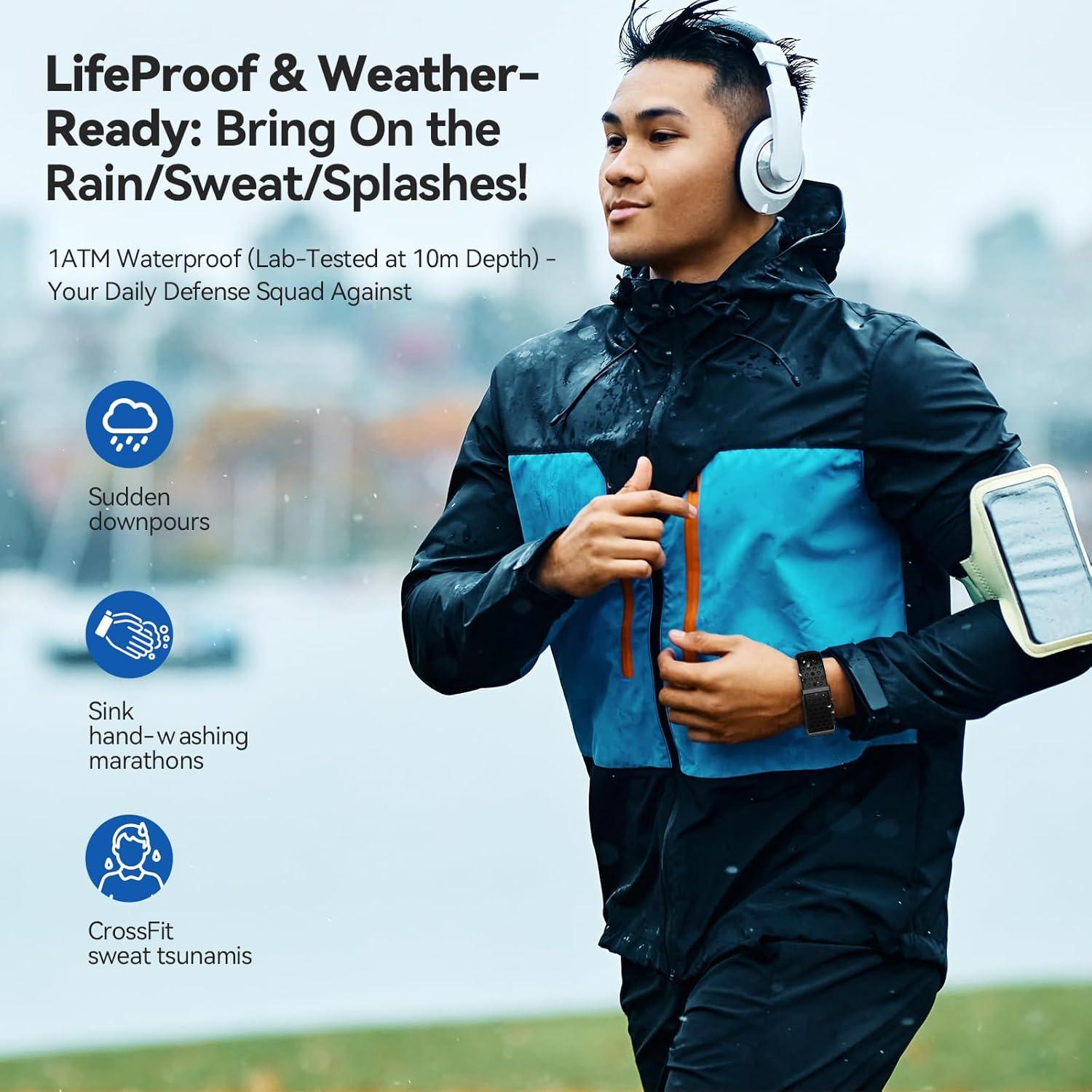 Pulsera Inteligente EnergyPort H29, Monitoreo Salud y Fitness