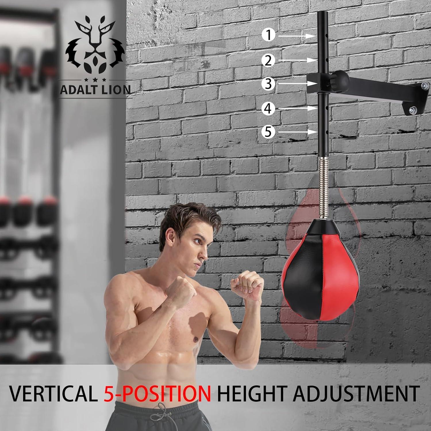 Bolsa de Velocidad ADALT LION Ajustable para Boxeo 67cm