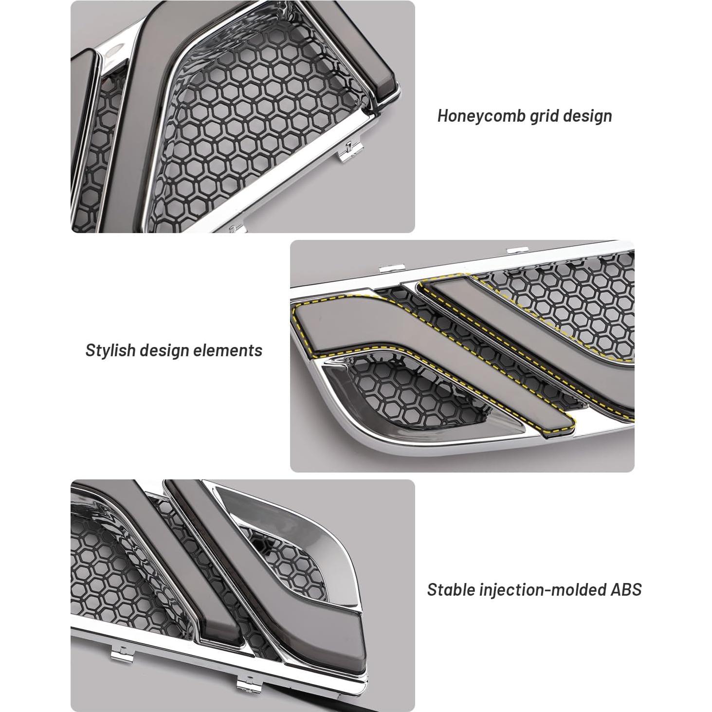 KEMIMOTO Luz LED Motocicleta Touring 2014-2024 Cromo