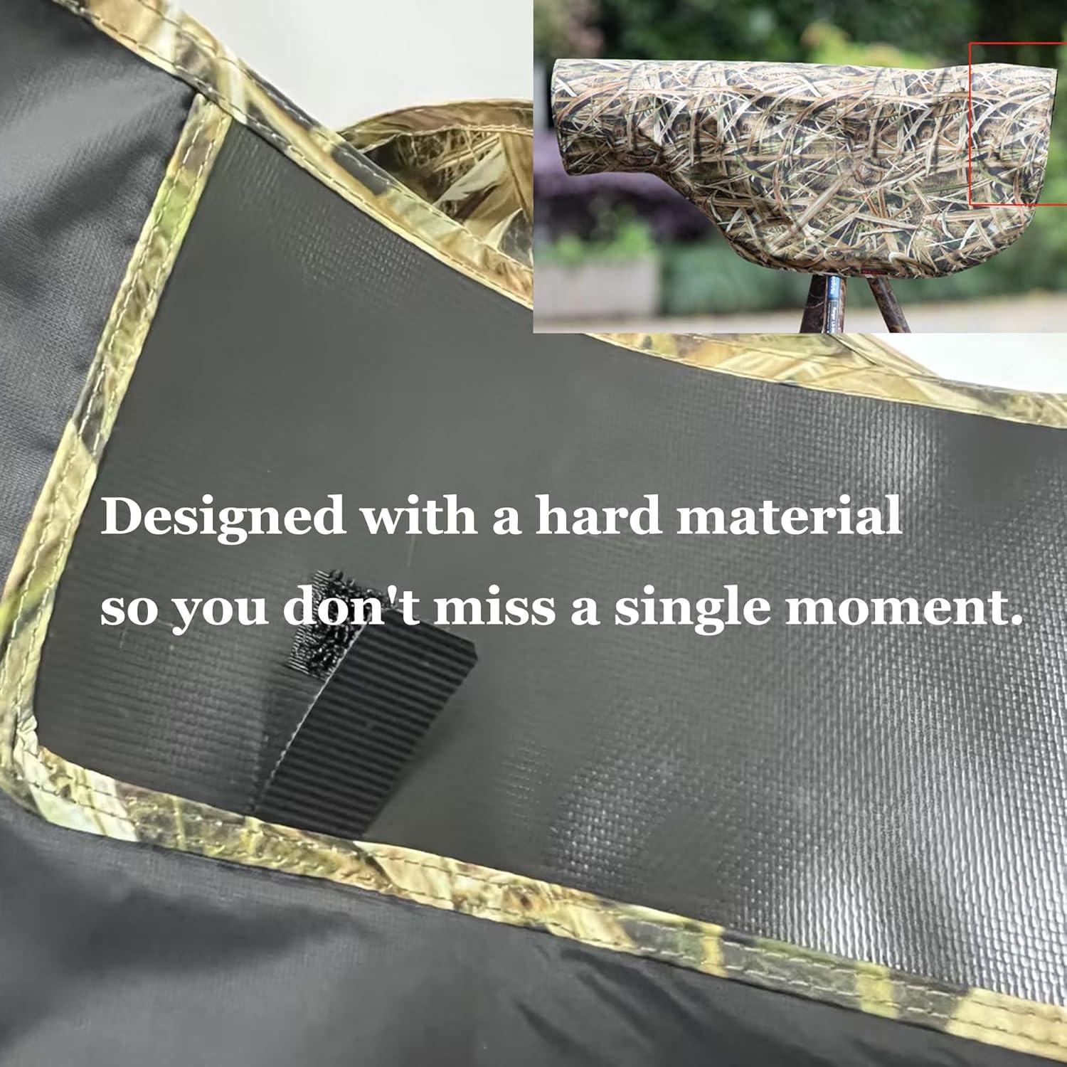 Cubierta Impermeable para Lente CHASING BIRDS Talla S Camo