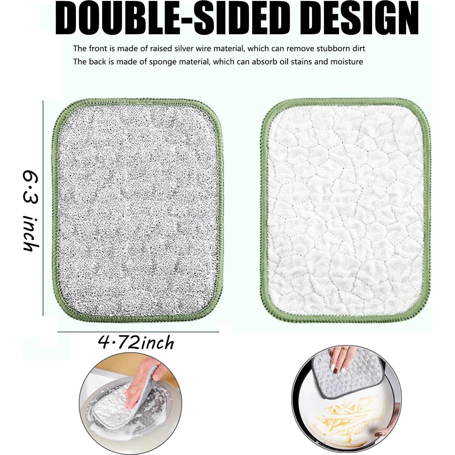 Trapos de Lavado de Platos de Alambre Oputemon 5 Piezas