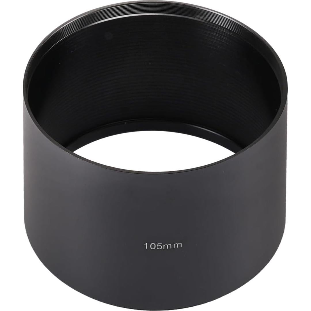 Sombrero de Lente de Metal 105mm JLWIN Antirreflejo