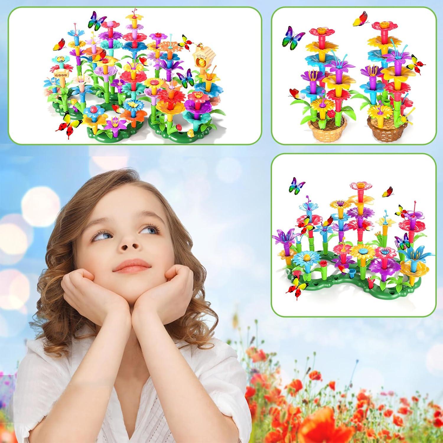 Juguetes de Construcción de Jardín Doloowee 102 Piezas STEM