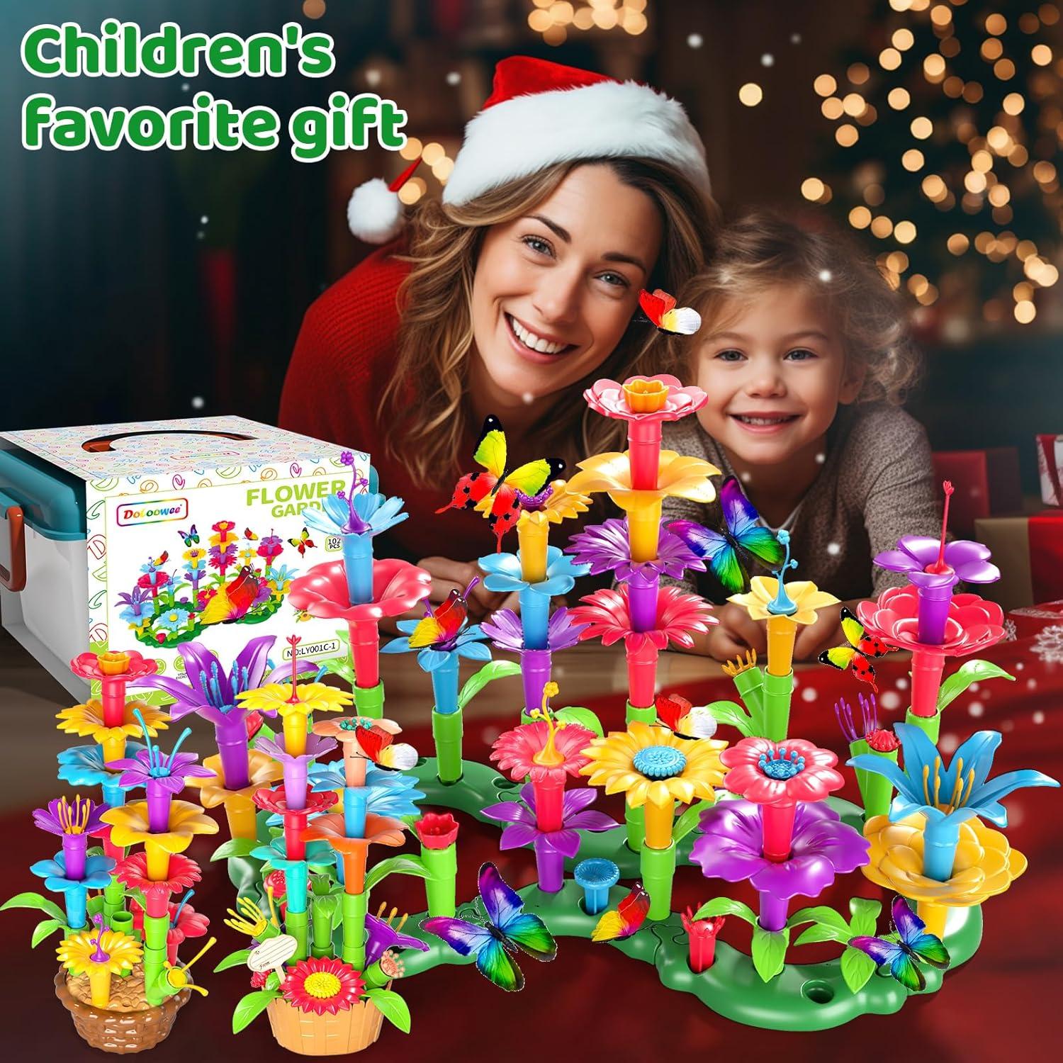 Juguetes de Construcción de Jardín Doloowee 102 Piezas STEM